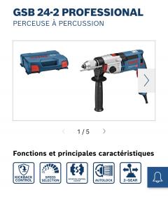 Louer la perceuse