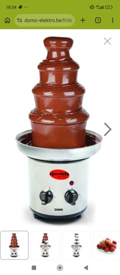 Location fontaine a chocolat