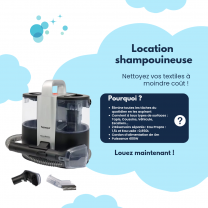 Louer la shampouineuse
