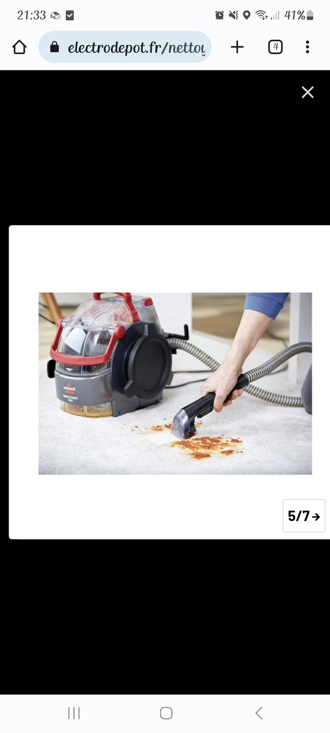 Location injecteur extracteur 56 entre particuliers