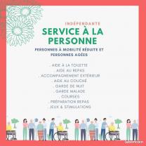 Service aide personne entre particuliers