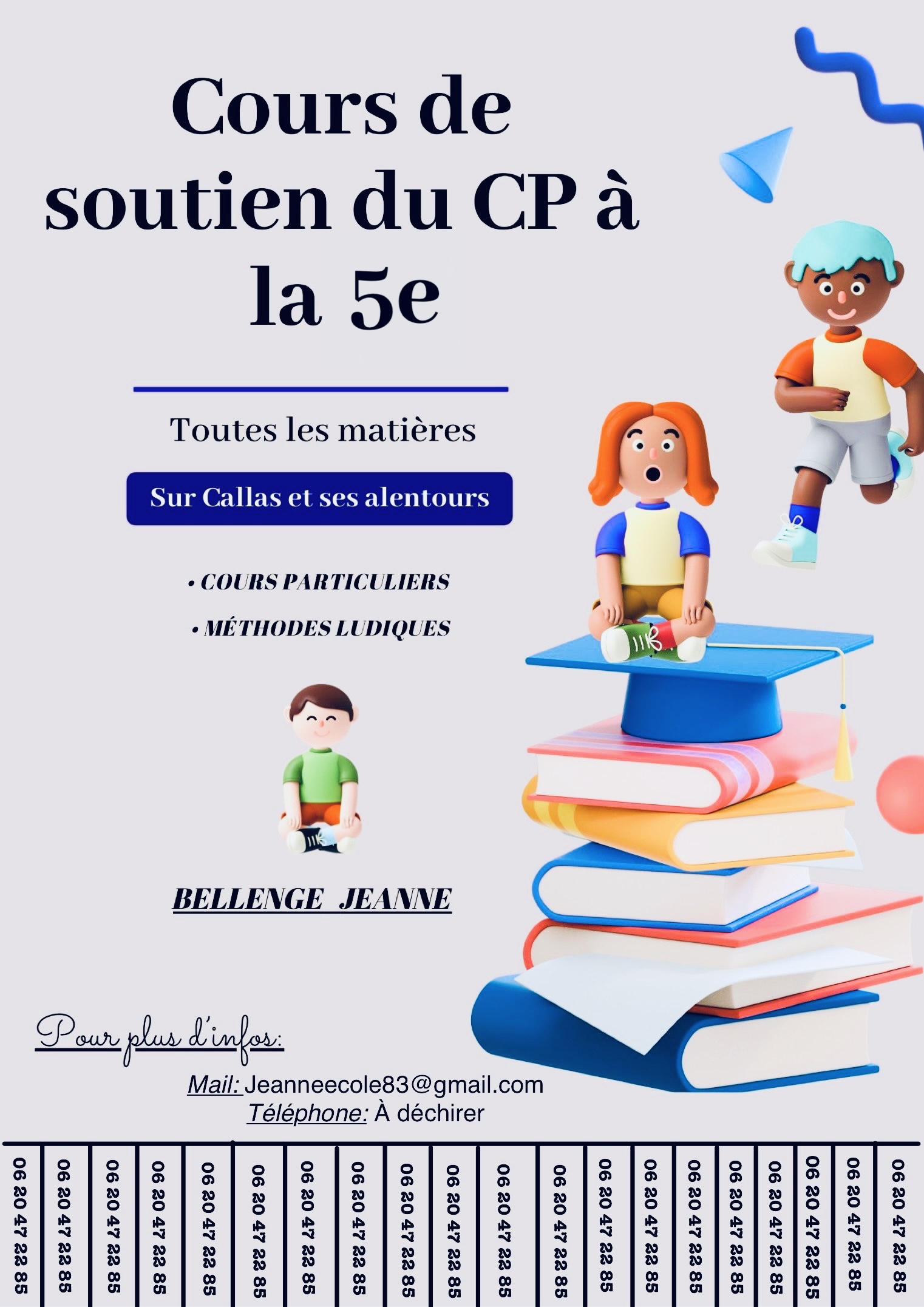 Service soutien scolaire 83 entre particuliers