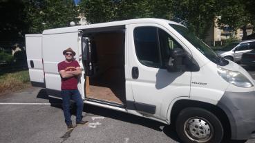 Service avec camion entre particuliers