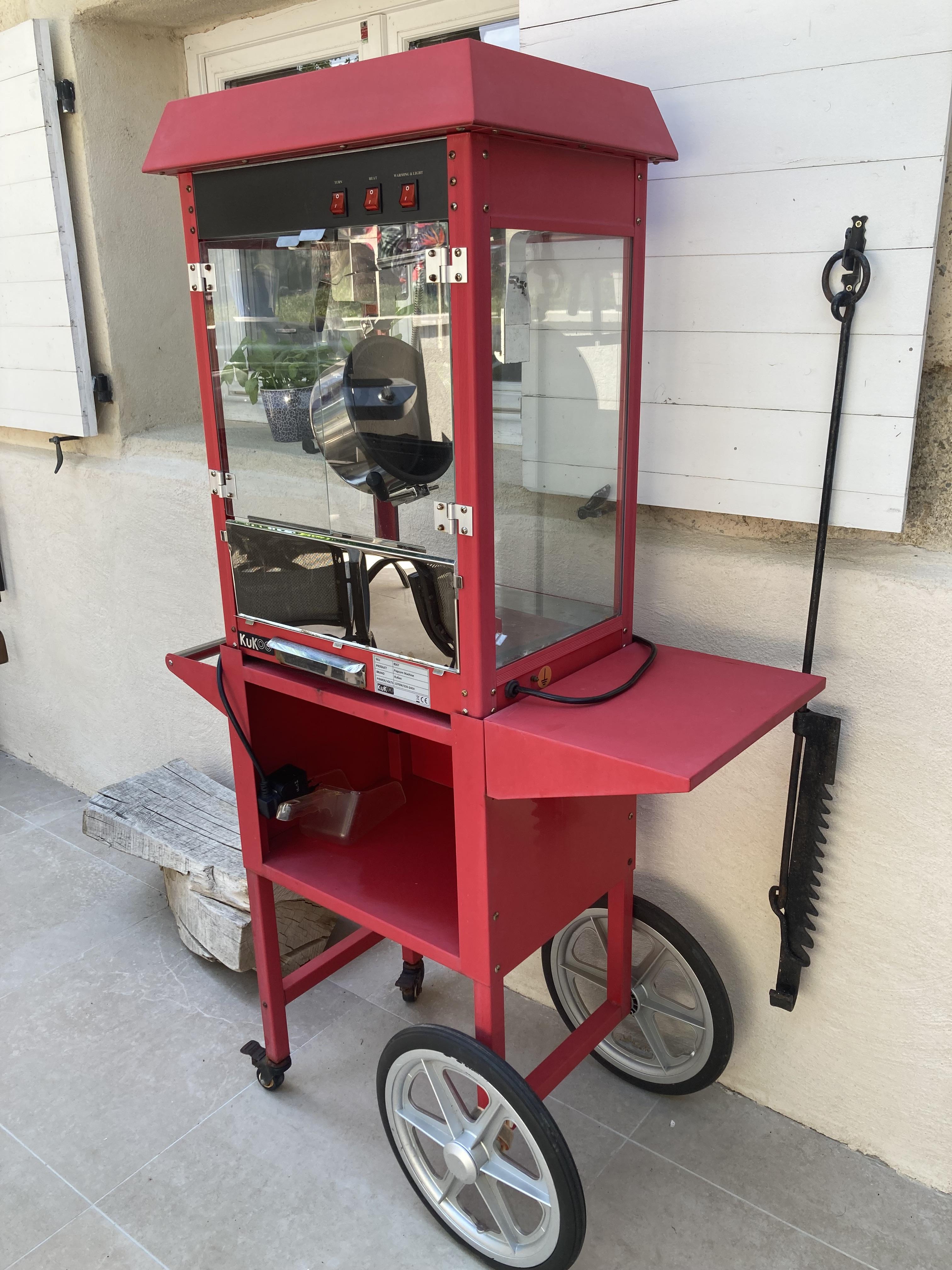 Location machine a pop corn 69 entre particuliers