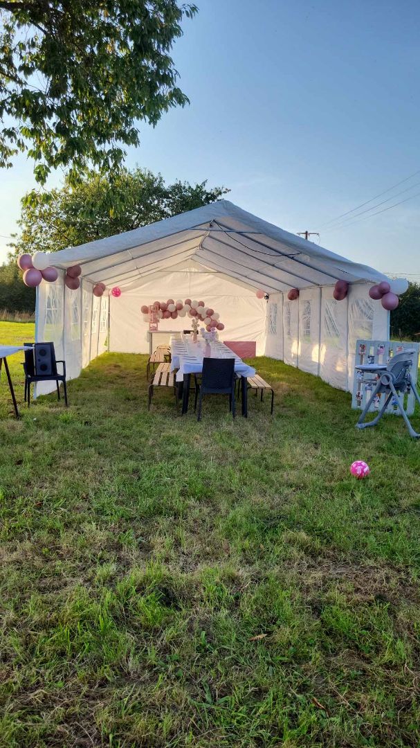 Location tente reception 50 entre particuliers