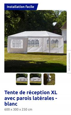 Location tente reception entre particuliers