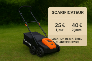 Louer le scarificateur Louer le scarificateur