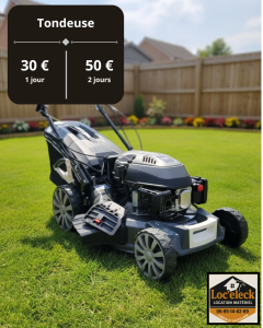 Location : tondeuse Location : tondeuse