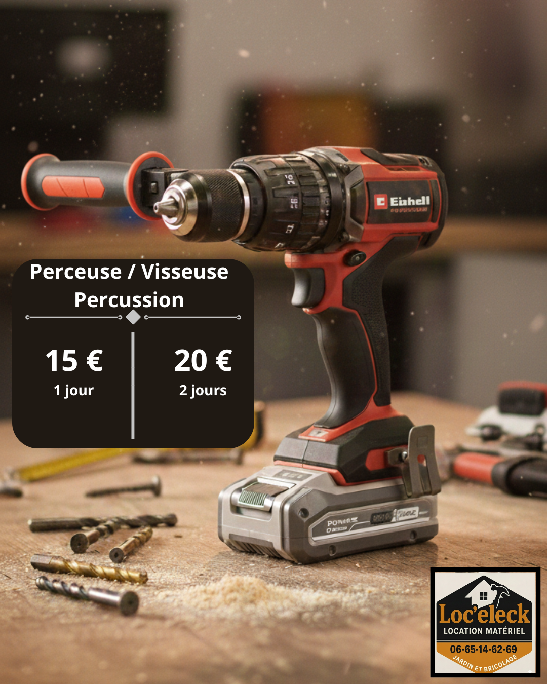 Location visseuse 35 entre particuliers