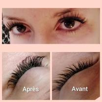 Service : extension de cils Service : extension de cils
