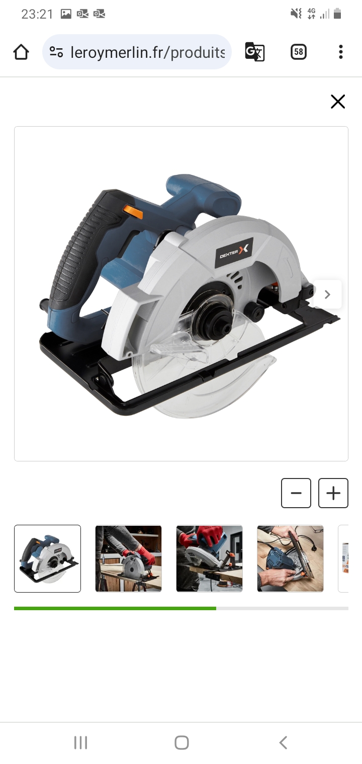 Location scie circulaire 29 entre particuliers