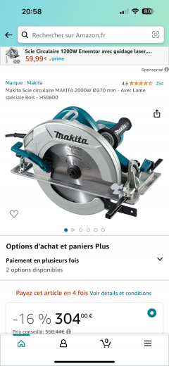 Location : scie circulaire Location : scie circulaire