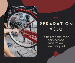 Service reparation velo entre particuliers