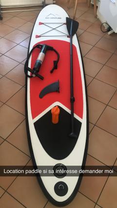 Louer le paddle