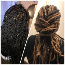 Service tresses africaines entre particuliers