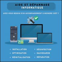 Service depannage informatique entre particuliers