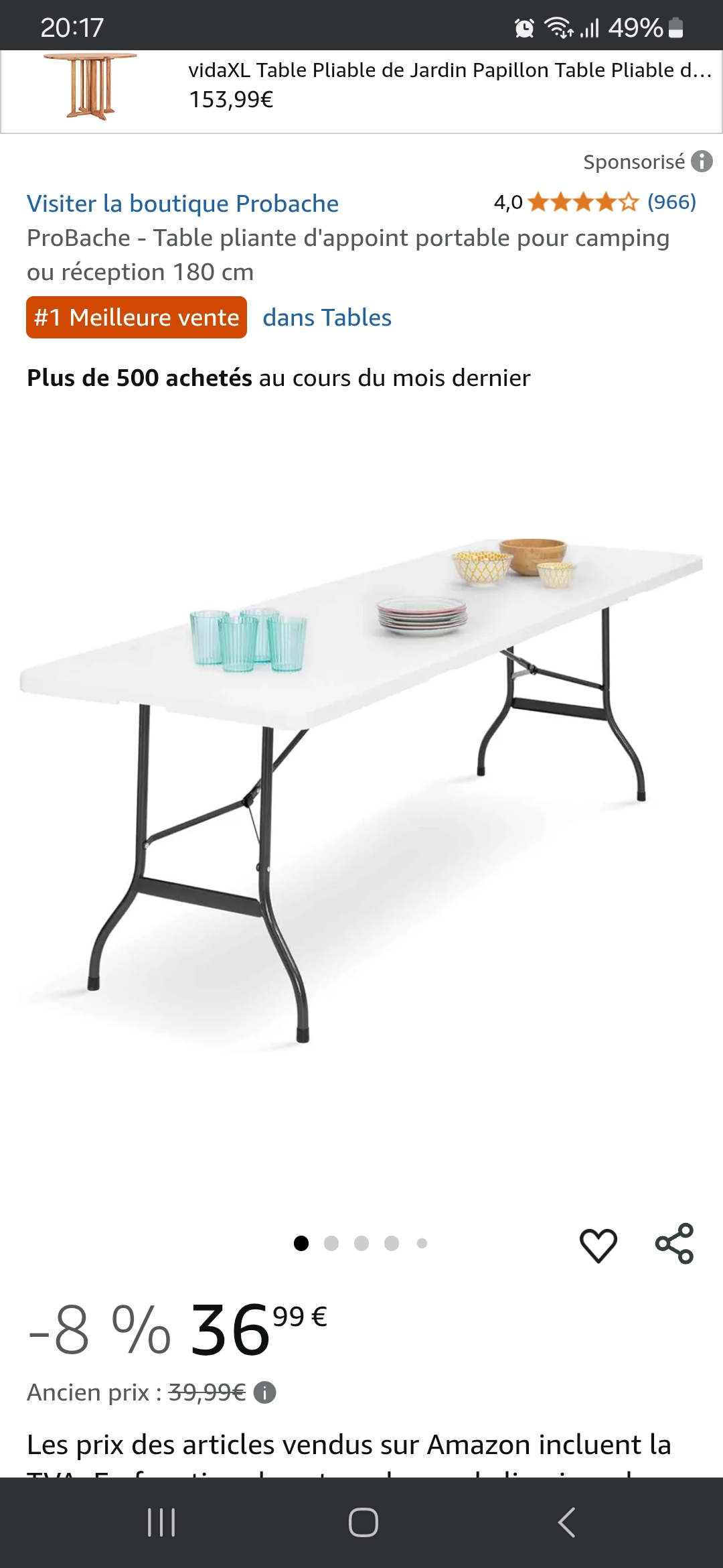 Location table de reception 92 entre particuliers