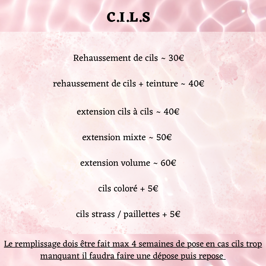 Service extension de cils 91 entre particuliers
