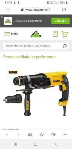 Louer le perforateur