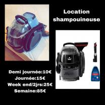 Location : shampouineuse Location : shampouineuse
