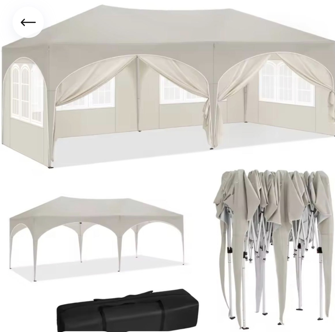 Rental Tente reception between individuals (60)