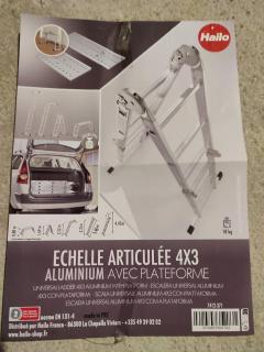 Location echelle telescopique 6m 7m aluminium à Lyon Villeurbanne