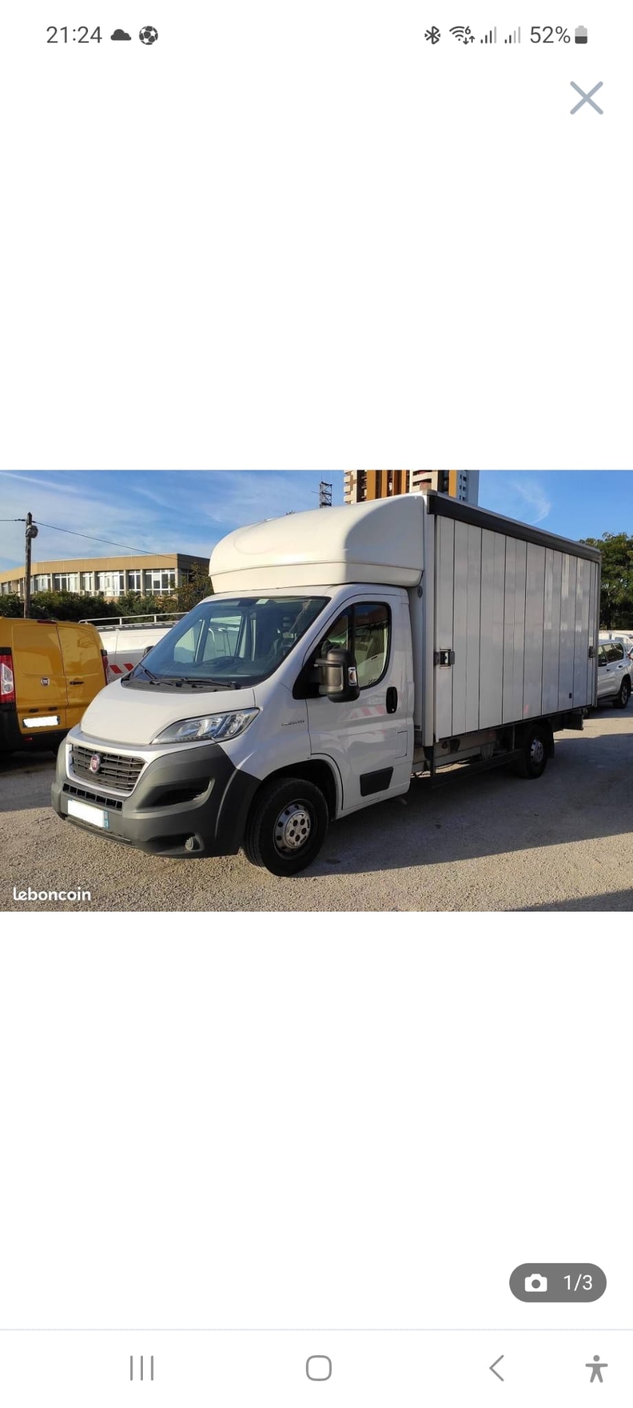 Service avec camion 13 entre particuliers