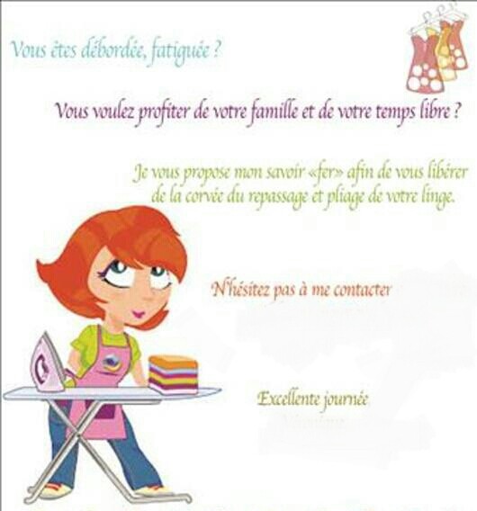 Service repassage 51 entre particuliers