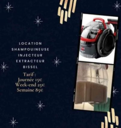 Louer la shampouineuse