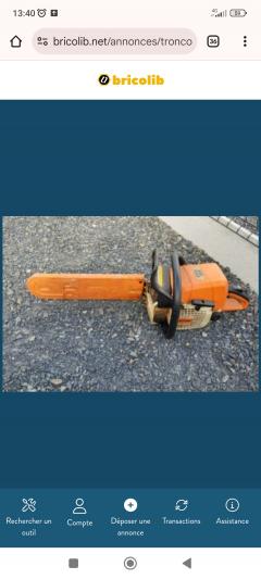 Location : tronconneuse Location : tronconneuse