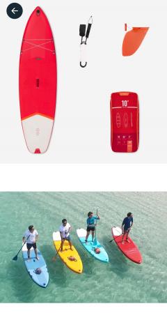 Louer le paddle