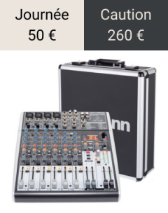 Location table de mixage entre particuliers