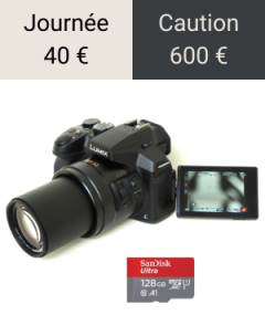 Louer l'appareil photo