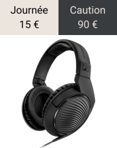 Location : casque audio Location : casque audio