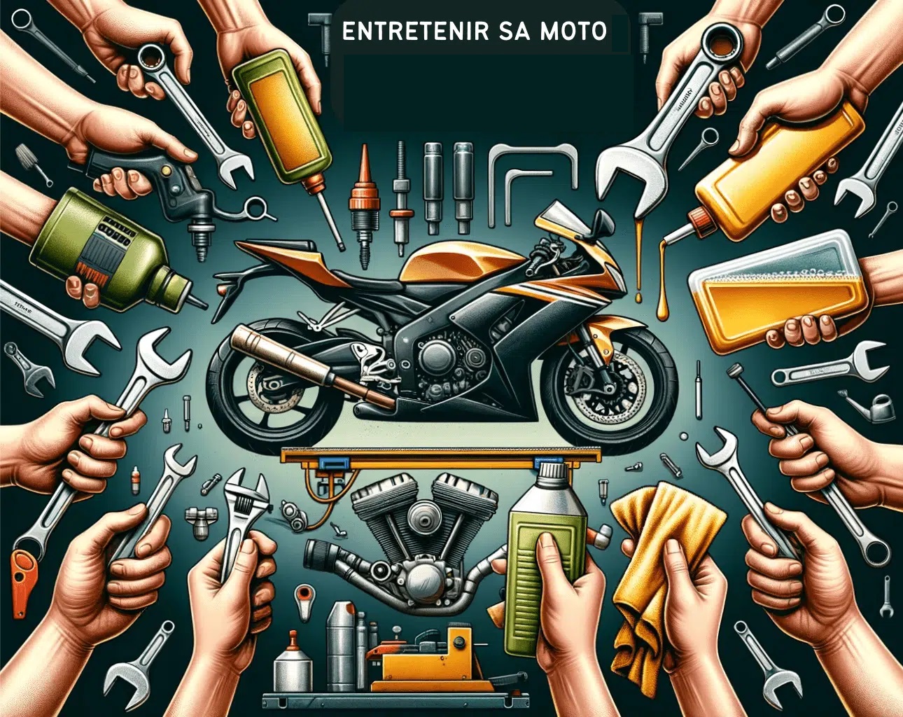 Service reparation moto 17 entre particuliers