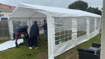 Location : tente reception Location : tente reception