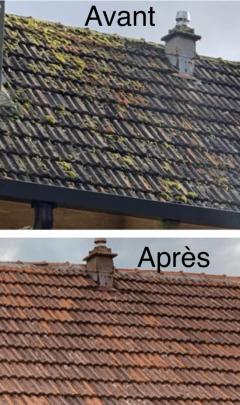 Service : nettoyage toiture Service : nettoyage toiture