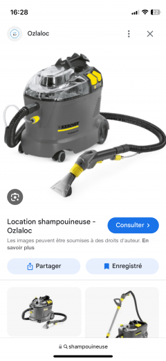 Location : shampouineuse Location : shampouineuse