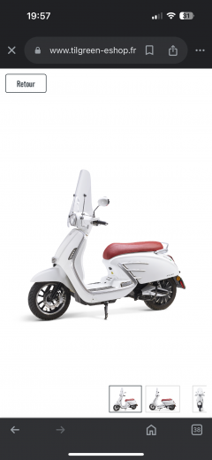 Louer le scooter