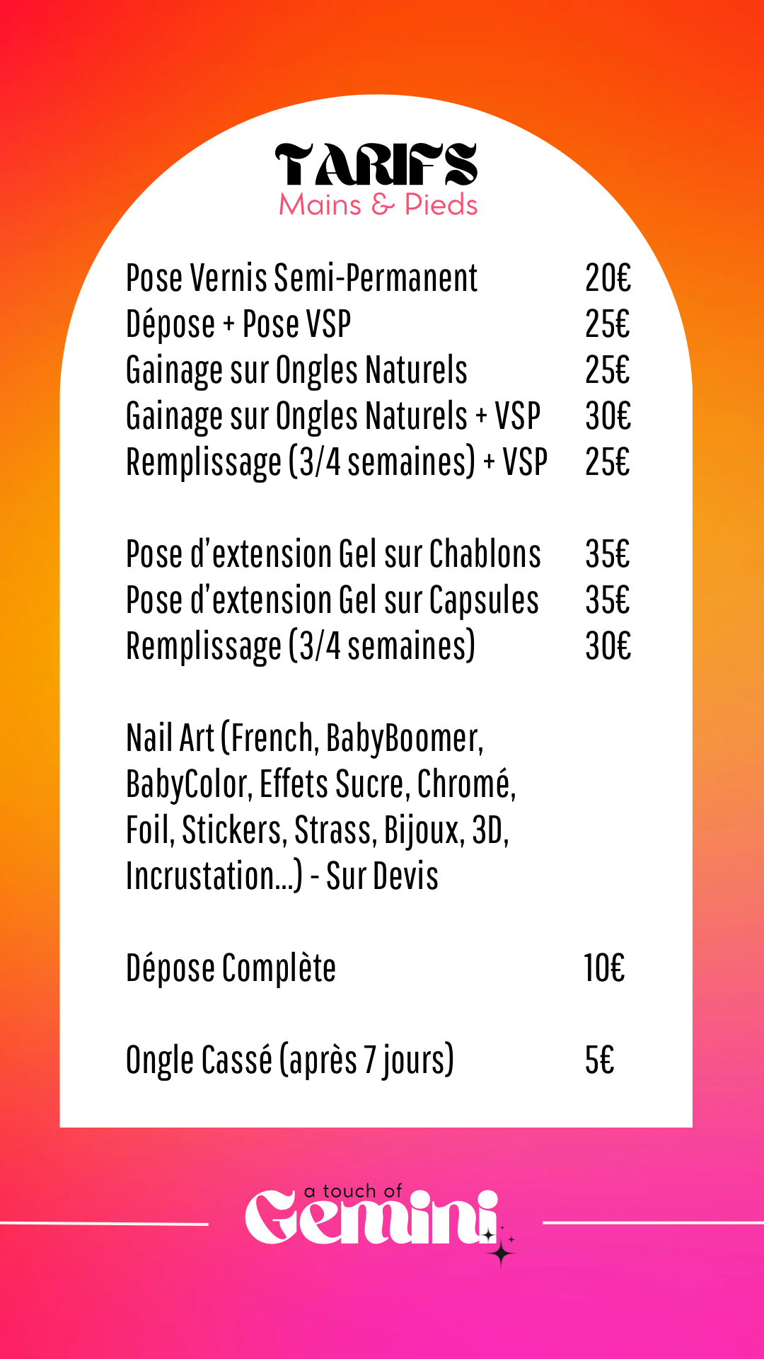 Service prothesiste ongulaire 02 entre particuliers