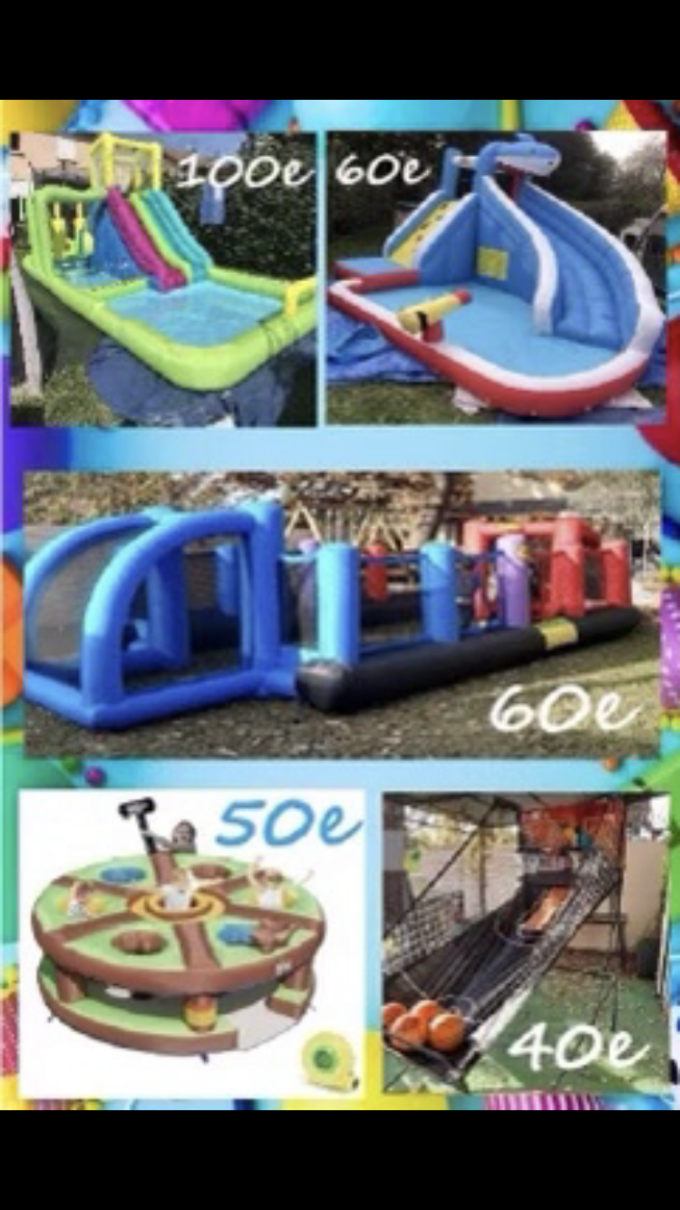 Location chateau gonflable 01 entre particuliers