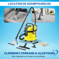 Louer la shampouineuse