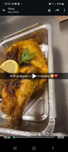 Demander ce cuisinier