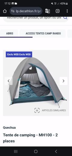 Location : tente Location : tente