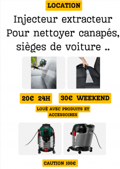 Louer l'injecteur