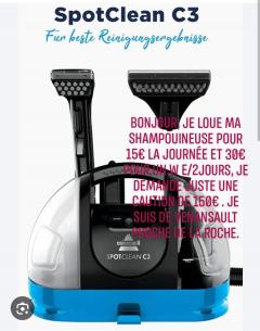 Louer la shampouineuse