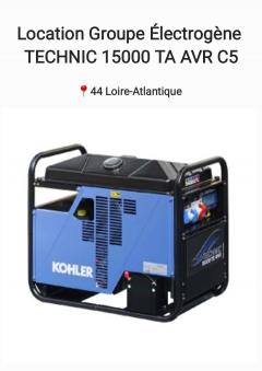Location : groupe electrogene Location : groupe electrogene
