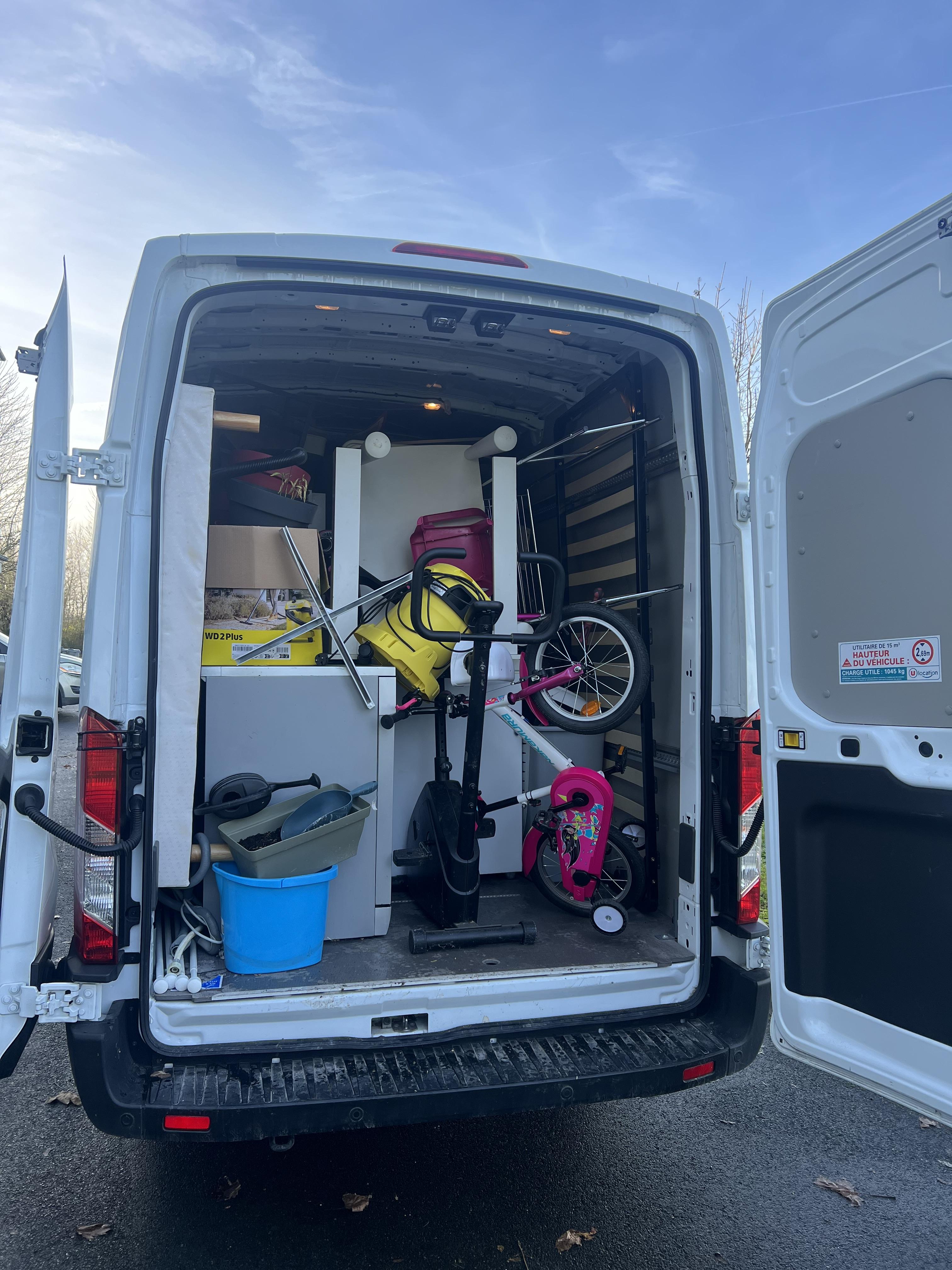 Service avec camion 45 entre particuliers