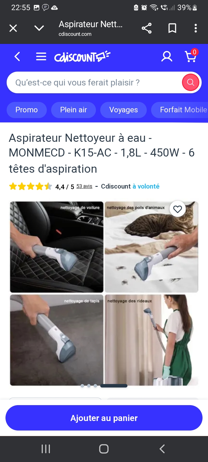 Location shampouineuse 62 entre particuliers