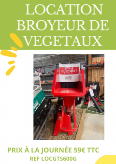Louer le broyeur